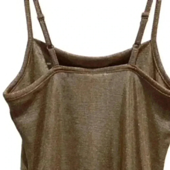 Gold‎ Stretch Knit Body-Con Dress Women Sz Small NWT - Picture 7 of 8